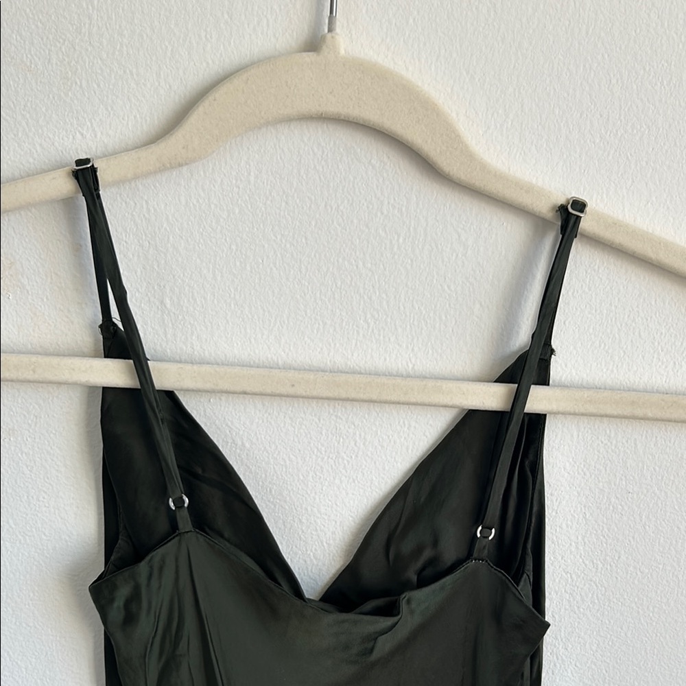 Aritzia Wilfred Only Ruched Slip Dress | Size XXS - Picture 6 of 8